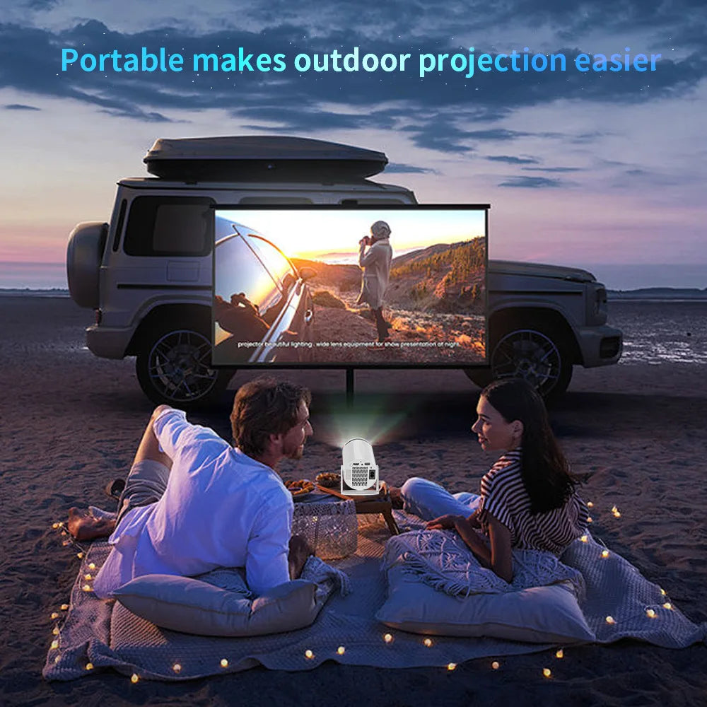 H96 Max K6 Projector Android 11 Dual Wifi 720P Video Cinema Outdoor Portable home 4K hd led  Projetor